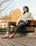 Ballet Flats - Cocoa Brown, model shot